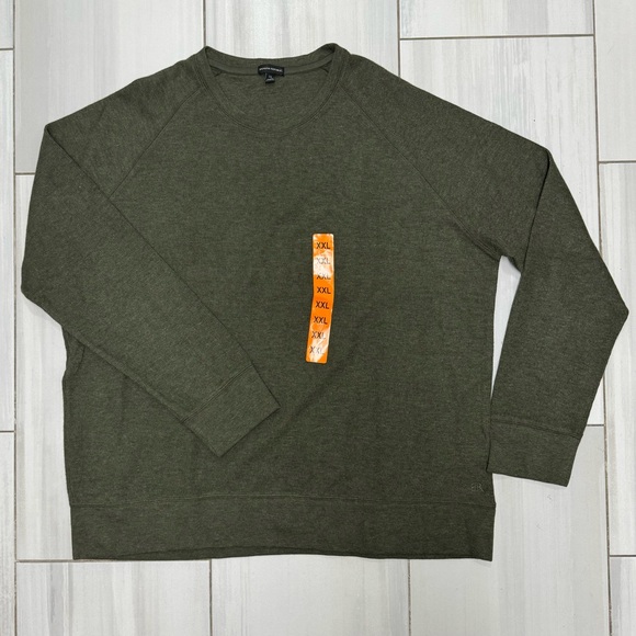 Banana Republic Green Sweater Cotton Polyester 2XL XXL NWOT - Picture 1 of 7